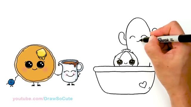 How to Draw Cactus Easy and Cute смотреть онлайн