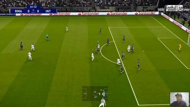 PES 2021 | Real Madrid vs Inter | UEFA Champions League UCL | Gameplay PC смотреть онлайн