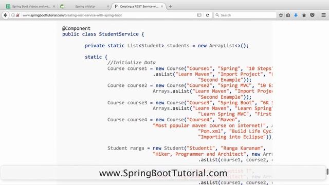 REST Web Services With SPRING BOOT смотреть онлайн