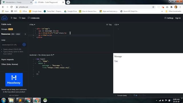 Data Binding in Vue JS (தமிழில்) | Vue JS For Beginners in Tamil смотреть онлайн
