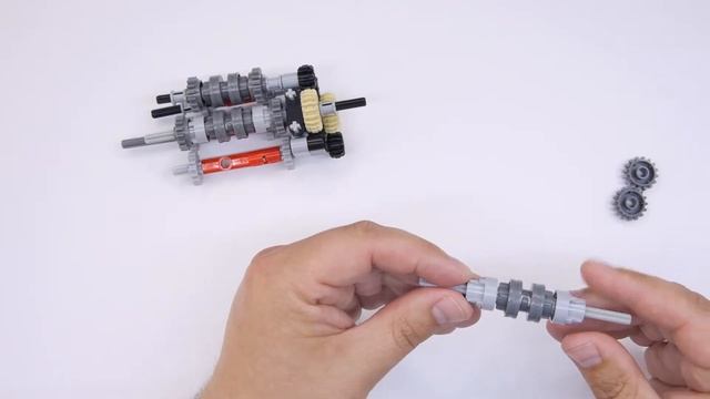 Lego Manual 6-Speed Gearbox ⚙️ | Tutorial смотреть онлайн