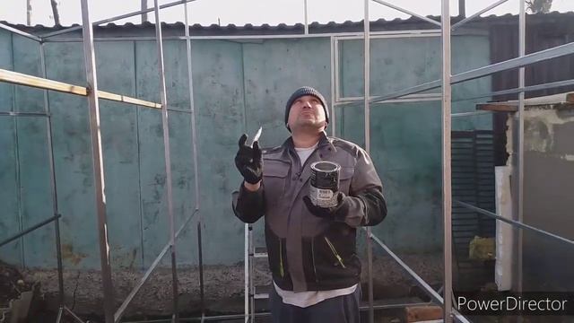 ТЕПЛИЦА СВОИМИ РУКАМИ// ВАРИМ КАРКАС ?? смотреть онлайн