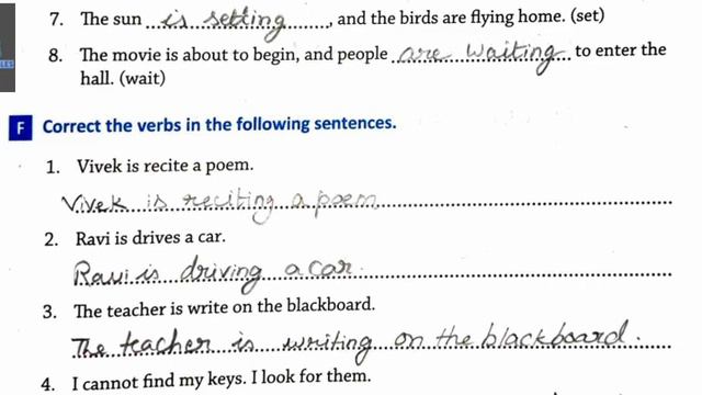 Class V English language Ch 8 Present tense смотреть онлайн