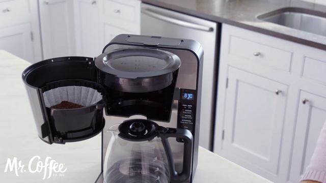 How to Use Mr. Coffee® 12-Cup Stainless Programmable Coffeemaker - BVMC-ABX39 смотреть онлайн