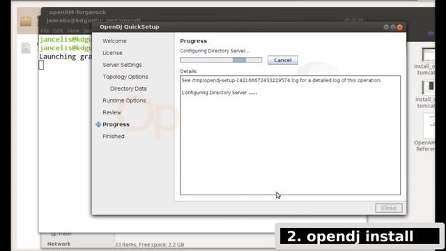OpenAM and OpenDJ installation in tomcat смотреть онлайн