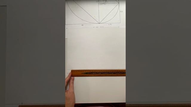 Сакральная геометрия. Спираль золотого сечения (построение) смотреть онлайн