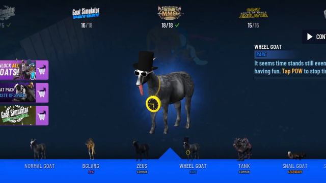 Goat Simulator All Goats Unlocked (almost) Gameplay