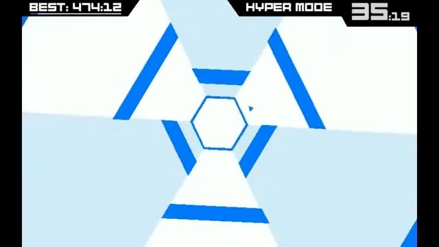 Super Hexagon: Tutorial / Visual of the "Hexagonest Glitch" смотреть онлайн