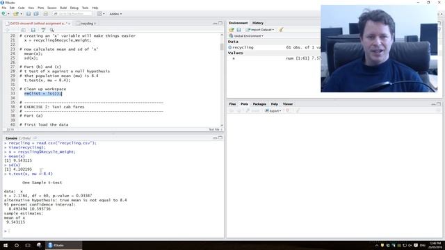 R Sudio Hypothesis Testing Exercises смотреть онлайн