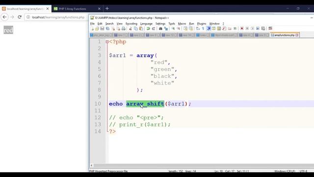 06 PHP Array Functions - Part 3 By IT Tutorials in Hindi смотреть онлайн