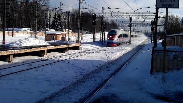 поезд Сапсан в Крюково (Зеленоград) смотреть онлайн