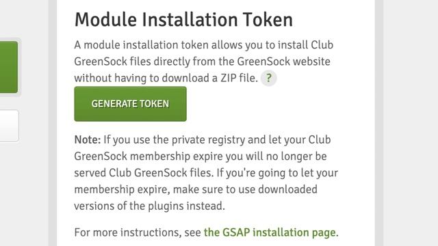 Using GreenSock’s Private NPM Registry смотреть онлайн