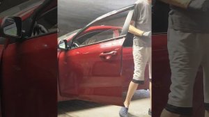 Замена бокового стекла Kia Rio