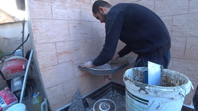 БЕТОННАЯ СТОЛЕШНИЦА из плитки Своими руками ( часть 2 ) смотреть онлайн