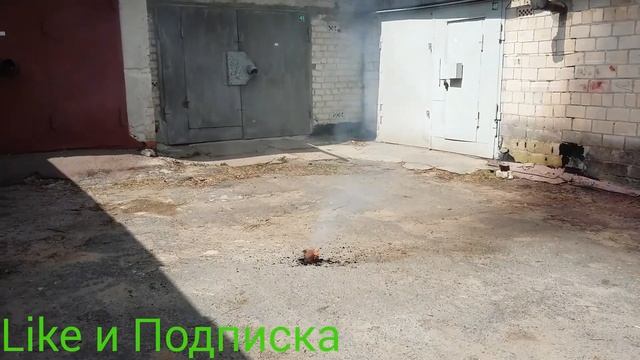 Самодельная дымовая шашка из Калийной силитры смотреть онлайн