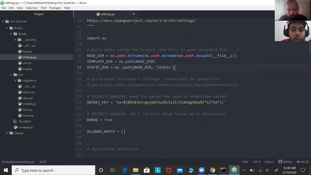 Getting Started With Django - Part I (Setting up the environment and project) смотреть онлайн