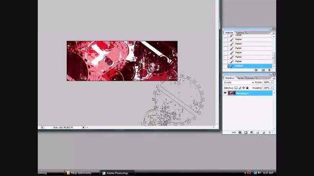 How To Make Simple Signature Background - Photoshop CS2 смотреть онлайн