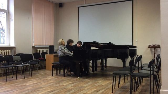 Фортепианный ансамбль "6 рук" смотреть онлайн
