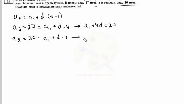 Решение задания №14 варианта 2 из ОГЭ по математике Ященко 36 вариантов ФИПИ 2023 Ответы ГДЗ смотреть онлайн