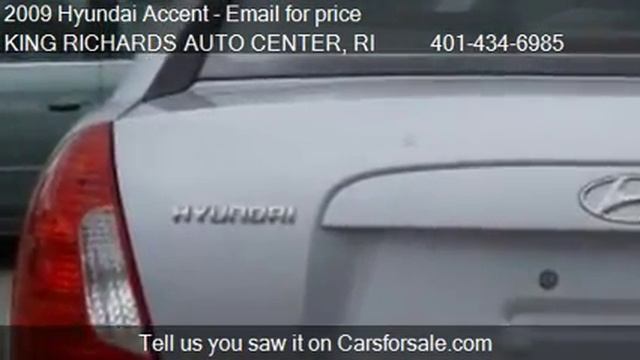 2009 Hyundai Accent GLS For Sale In East Providence, RI 0291