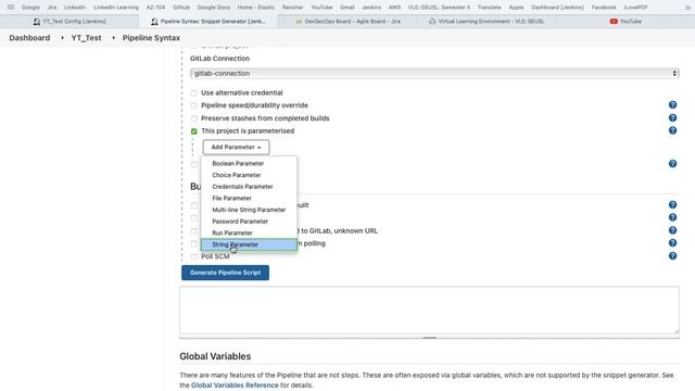 How Add Parameters to Jenkins Pipeline (Scripted Pipeline) смотреть онлайн