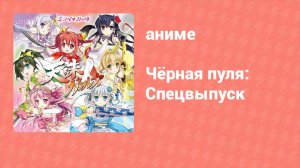 Чёрная пуля: Спецвыпуск (аниме-сериал, 2014)