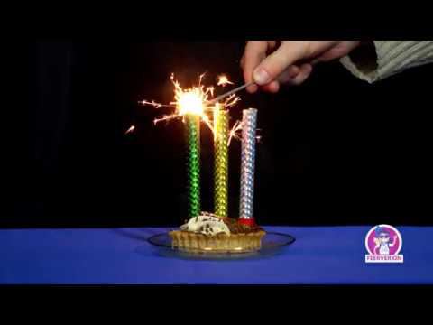 Быстрое зажжение тортовых свечей смотреть онлайн