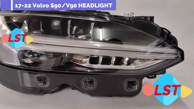 2018-2022 VOLVO S90 V90 HEADLIGHT Thunder Hammer DRL смотреть онлайн