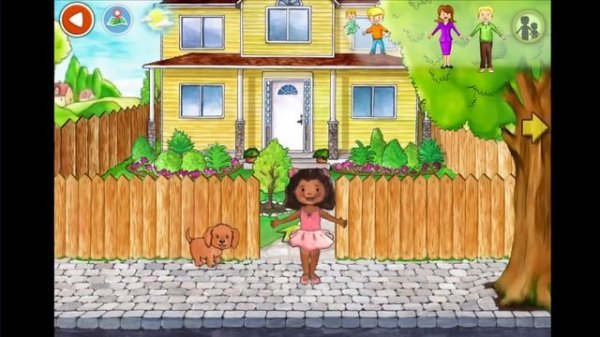 НЕЛЮБИМАЯ ДОЧЬ Сериал в Милой Нарисованной игре My Play Home Plus