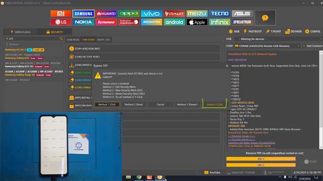 Samsung A32 5G FRP Bypass 2024 By Unlock Tool | Samsung A326B Google Account Bypass Android 13