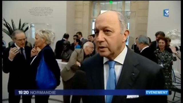 Laurent Fabius commente le lancement de Normandie Impressionniste 2016 смотреть онлайн