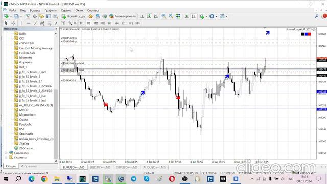 Форекс. Торговля советником " Ложный пробой " от автоматического индикатора уровней 17 смотреть онлайн