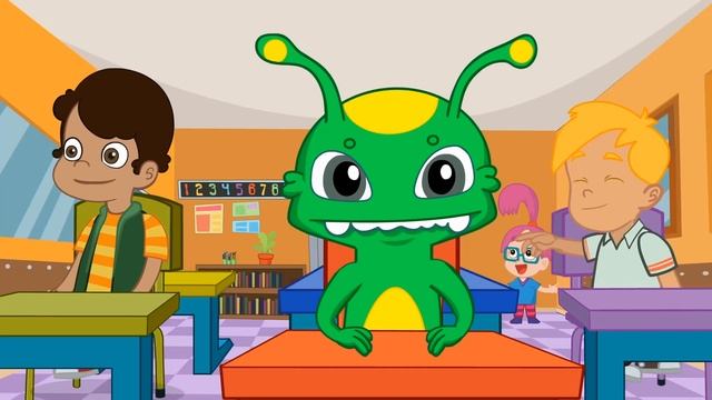 New episode! Groovy The Martian | Christmas time song | Educational baby shark cover dance смотреть онлайн