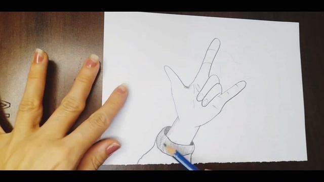 drawing hand with heart смотреть онлайн