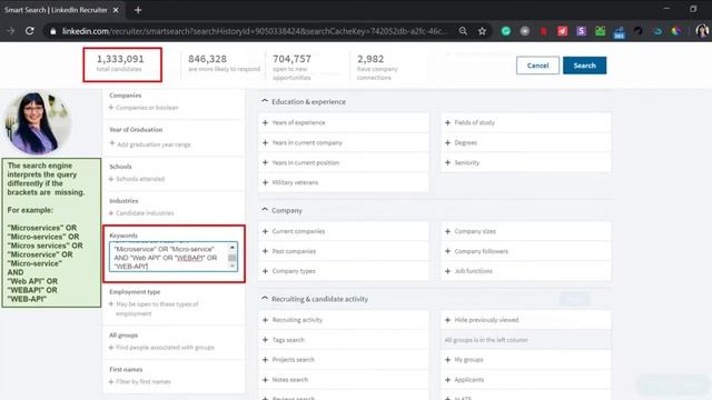 ?6 THINGS WHAT YOU SHOULD KNOW ABOUT BOOLEAN SEARCH❗️ LINKEDIN RECRUITER❗️ смотреть онлайн