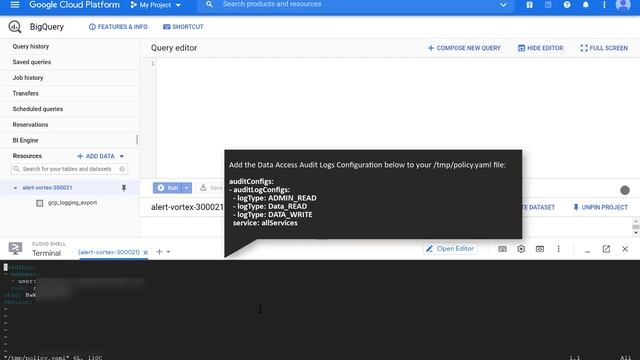 How to export logs from Google Cloud Logging to BigQuery смотреть онлайн