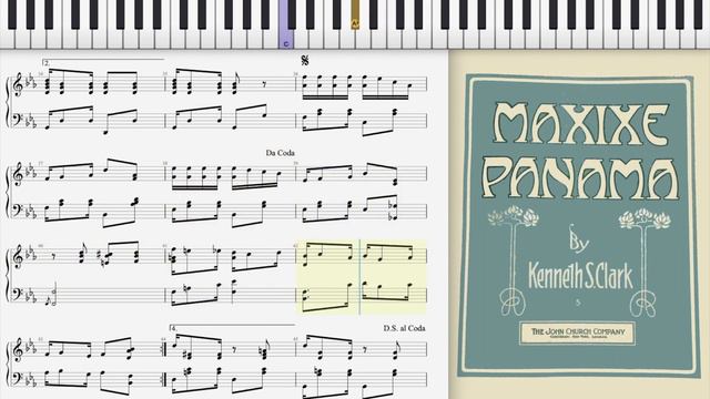 Maxixe Panama by Kenneth Clark (1914, Maxixe piano) смотреть онлайн