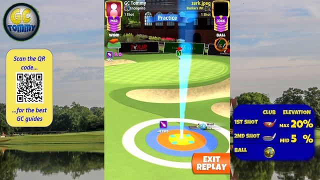 Master, QR Hole 9 - Par 5, ALBA - Tour Championship, *Golf Clash Guide*