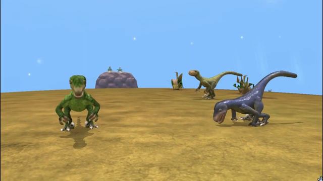 Cartoon Characters vs DInosaurs [S1] | SPORE смотреть онлайн
