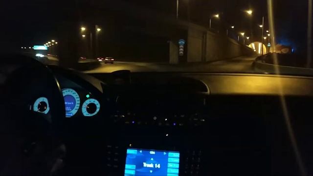 Mercedes Benz E55 AMG Night Road Trip Gesaffelstein смотреть онлайн