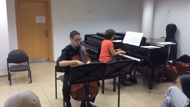 Eccles cello Sonata played by Raphael Grant age 14 1/2 смотреть онлайн