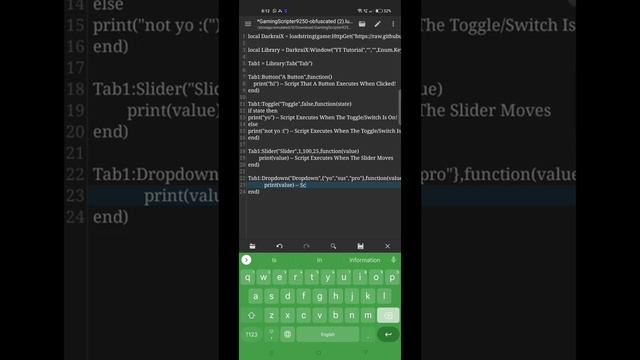 How To Make Your Own Roblox Script Using "DARKRAI X" Ui Library!!?? | Roblox смотреть онлайн