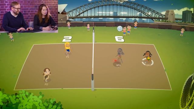 Super Volley Blast let's play! Louise and Matt get court out смотреть онлайн