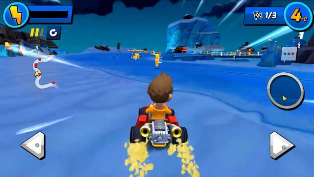 Boom Karts - Multiplayer Kart Racing игра для Android - геймплей игры Boom Karts Multiplayer смотреть онлайн