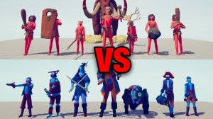 TRIBAL TEAM vs PIRATE TEAM | TABS TOURNAMENT - Totally Accurate Battle Simulator