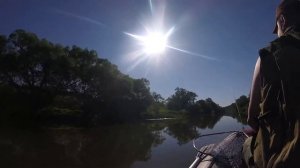 Сплав по реке  Упа на лодке с мотором . Рыбалка безрезультативная.....