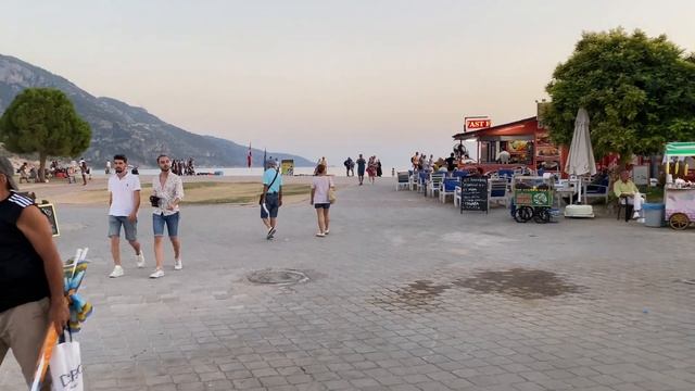 ОЛЮДЕНИЗ ВЕЧЕРОМ! Прогулка и полет над посёлком. ТУРЦИЯ. смотреть онлайн