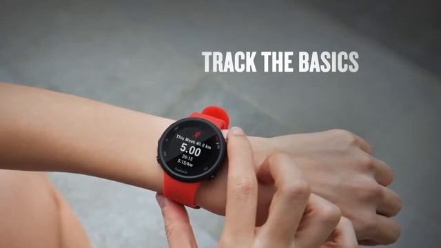 Garmin Forerunner 45 Bring out the runner in you смотреть онлайн