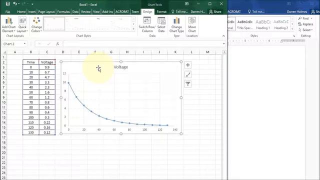 How To Create - Tables and Graphs in EXCEL 2016 смотреть онлайн