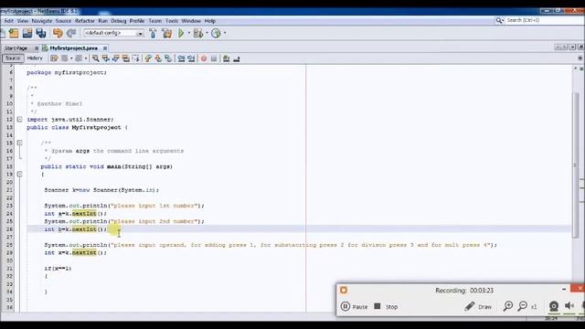 Java Netbeans tutorial for beginners #5 A basic calculator смотреть онлайн